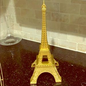 Gold Eiffel Tower